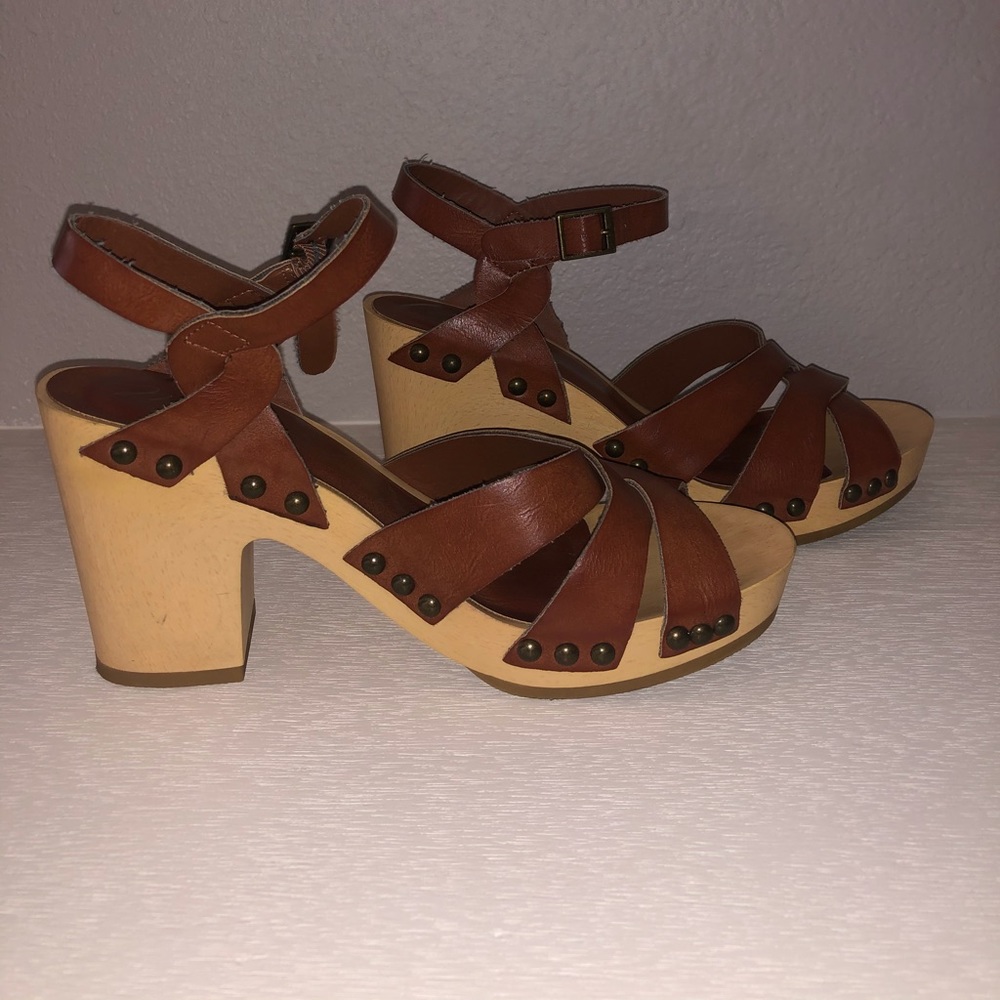 Wooden heels